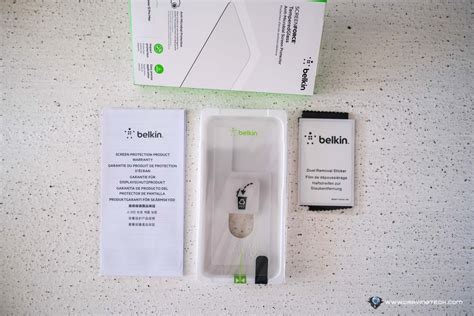 belkin screen protector warranty